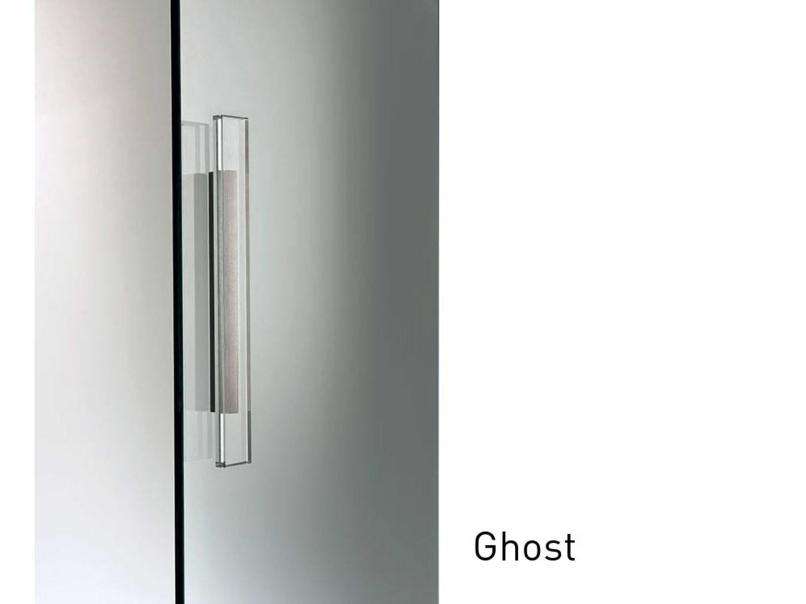 Maniglie vetro Ghost